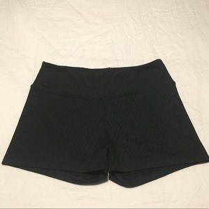 Black Balance Collection workout shorts